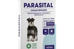 collar antiparasitario para perro parasital