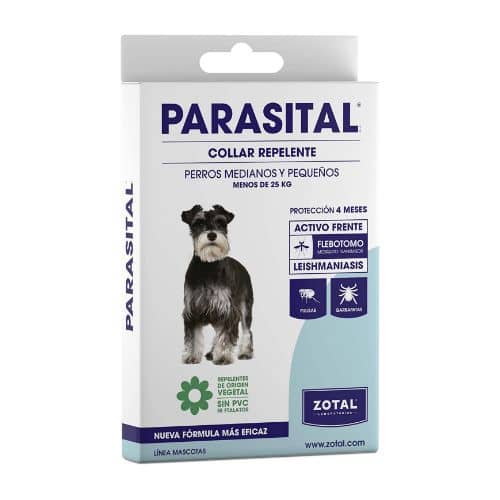 collar antiparasitario para perro parasital