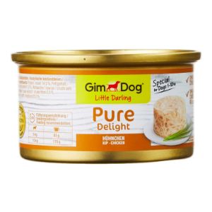 GimDog Pure Delight Snack para perros carne tierna gelatina