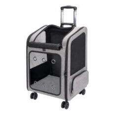 fasriou mochila perro con rueda hasta 15 kg