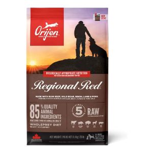 orijen regional red pienso con ternera y cordero para perros