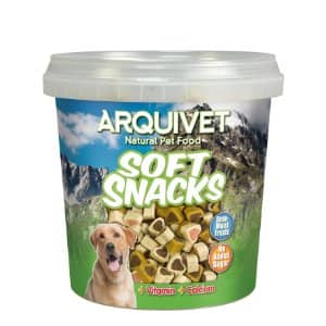 Cómo Quitar el Sarro Dental a mi Perro Maltés: Consejos Profesionales Arquivet bote chuches Perro pollo Cordero salmón