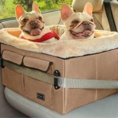 asiento coche lujo para perros