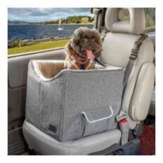 asiento coche para 2 perros