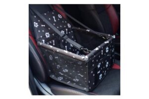 asiento de coche para perros barato con cinturon