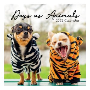 Calendario De Pared 2025 Perros Como Animales