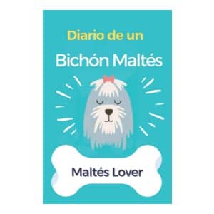 diario bichon maltes cuaderno amazon