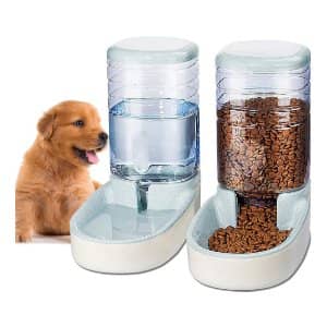 edipet dispensadores baratos pieso y agua para perros amazon