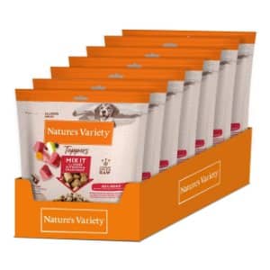 natures variety toppers para perros con buey