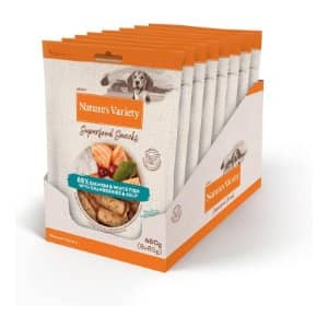 natures variety pate perros adultos con salmon y arandonos
