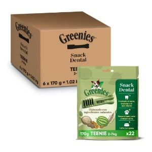 Snacks para Bichón Maltés 23 greenies snack dental natural perro pequeño oferta amazon
