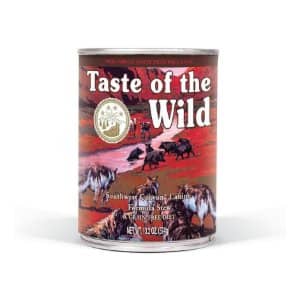 Taste Of The Wild latas comida Humeda para perros con Jabali