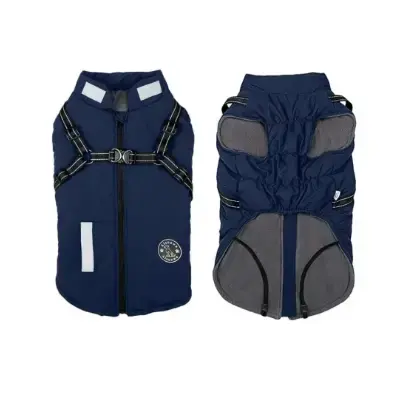 aisuova chaqueta con arnes impermeable para perros amazon 1