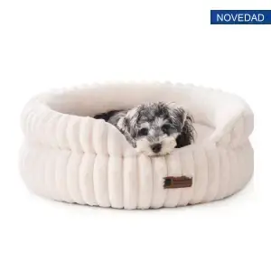 Tienda Online Mi Bichón Maltés cama redonda lavable para bichon maltes