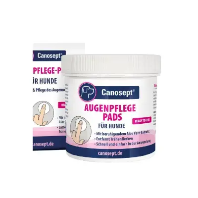 Canosept Toallitas cuidado ojos perros con extracto aloe vera