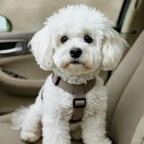 cinturon perro coche para bichon maltes