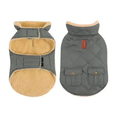 CITÉTOILE Abrigo para perro XS impermeable antiviento forro de lana