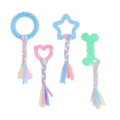 Cobee Juguetes masticables para dentición de cachorros