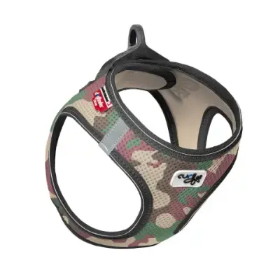 Vest Harness curli Clasp Air-Mesh Ruby S