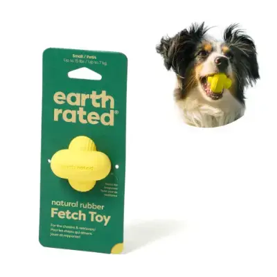 Earth Rated Pelota interactiva para perros de goma natural