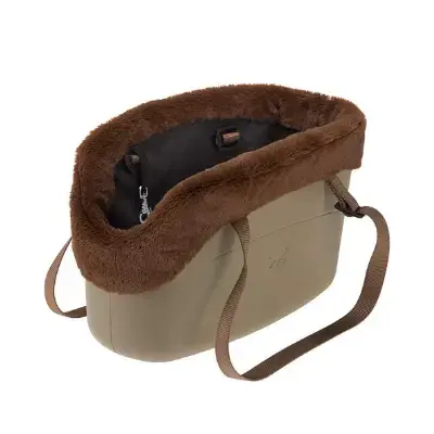 Ferplast Bolso para perros ecopiel funda estraíble lavable