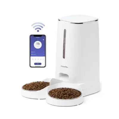 fucumaro dispensador comida perros automatico