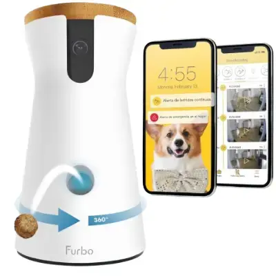 Mejores Regalos para Perros Bichón Maltés 10 furbo 360 camara para perros