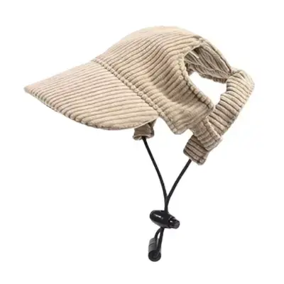 Gorra de béisbol para perros ajustable