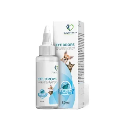 Healthy Pets Loción ocular hidratante anti-inflamatorio para perros