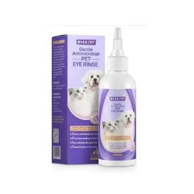 Hicc pet Gotas oculares perros alivian infecciones alergias ojos secos