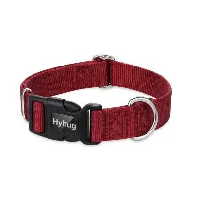 hyhug Collar color sólido para perros pequeños ajuste de diseño único