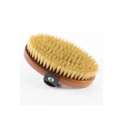 IBAÑEZ Cepillo ovalado de cerdas naturales para perros