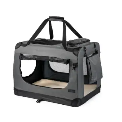 lionto Transportín portátil para perros plegable