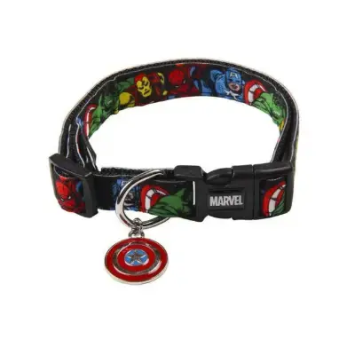 Collar perros y cachorros Marvel® XXS-XS ajustable diseño superhéroes