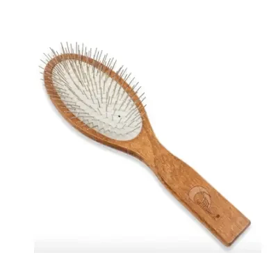 md10 Cepillo de mantequilla perros pelo largo puas flexibles