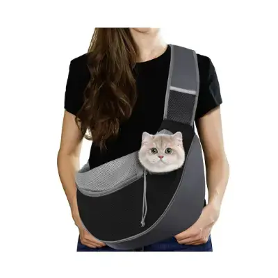 Pawaboo Bandolera para llevar cachorros perros bolsa portátil