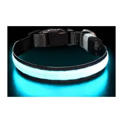 PcEoTllar Collar Luz para perro recargable 7 colores ajustable