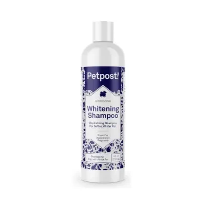 Petpost Shampoo blanqueador para perros malteses fragancia de sandía