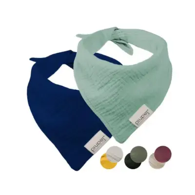 PiuPet® Bandanas perro dos colores con estilo