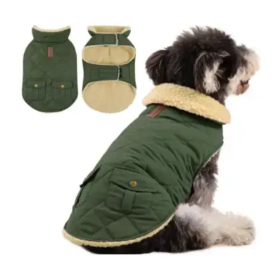 Queenmore Abrigo pequeño impermeable perro talla S