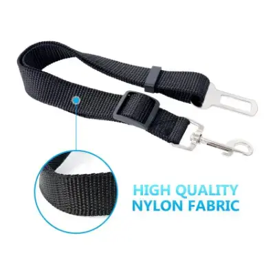 Redamancy Correa de seguridad para perros coche ajustable