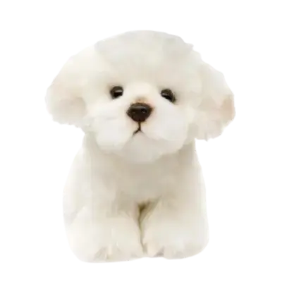uni toys bichon maltes peluche amazon