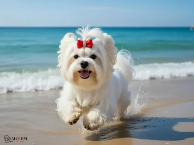 Bichón Maltés: Fotos Reales, Imágenes y Momentos que Enamoran 20 fotos b8chon maltes en la playa