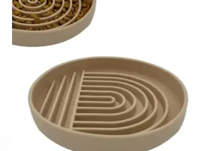 Accesorios de Comida para Bichón Maltés 20 dashos Comedero antivoracidad para Perro maltes