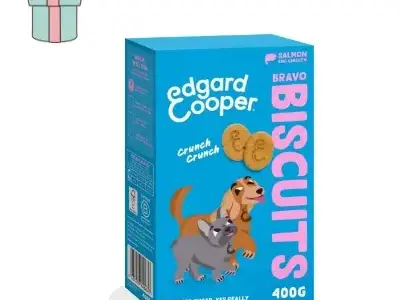 Regalos de Cumpleaños para Perros Bichón Maltés 33 Edgard Cooper Premios para Perros galletas de Salmón Pollo