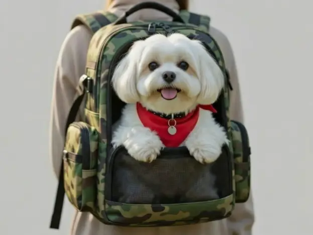 mejores mochilas para perros bichón maltés