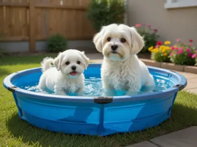 mejores piscinas plegables para perros bichon maltes