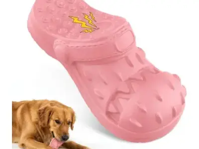 33+ Accesorios de Color Rosa para Bichón Maltés (al Estilo Barbie) 45 RUXAN Juguetes para Masticar para Perros Juguetes Chirriantes para Perros color rosa
