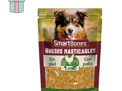 Regalos de Cumpleaños para Perros Bichón Maltés 32 SmartBones Huesos Masticables Mini para perros pequeños