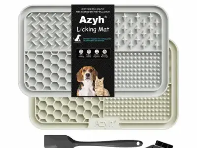 azyh alfombrilla para lamer para perros oferta flash amazon